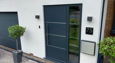 Residential Aluminium door in UK